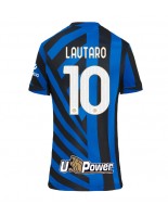 Inter Milan Lautaro Martinez #10 Kotipaita Naisten 2024-25 Lyhythihainen